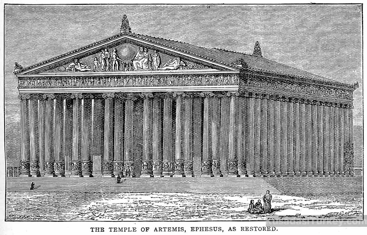 Temple of Artemis, Ephesus, as Restored