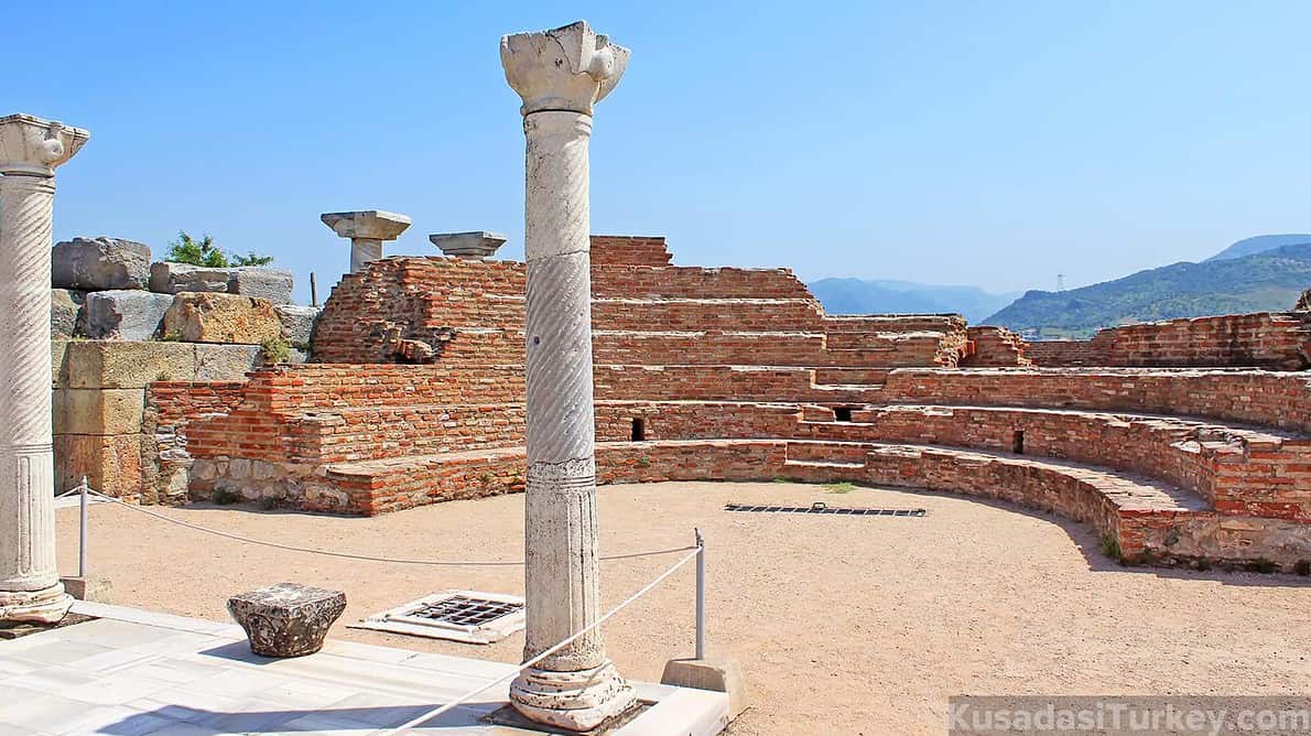 Ruins of st. Johns Basilica, Selcuk, Turkey