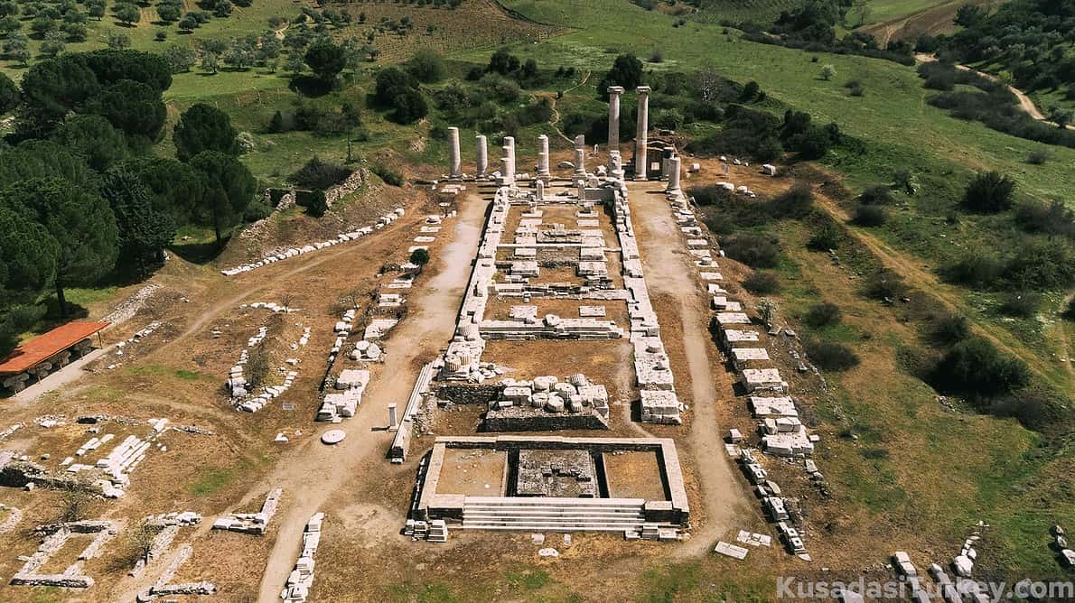 Sardes temple of artemis ruins